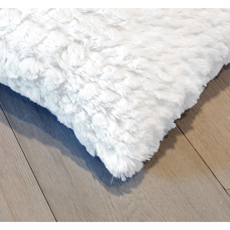  Faux Fur Lumbar Pillow, 1