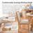4-Person Extendable Round Dining Table Set-4161049