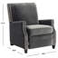 Fauteuil inclinable manuel 30 po-22050503