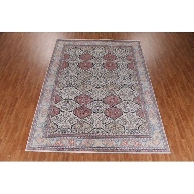 Tapis géométrique turc 9 x 12