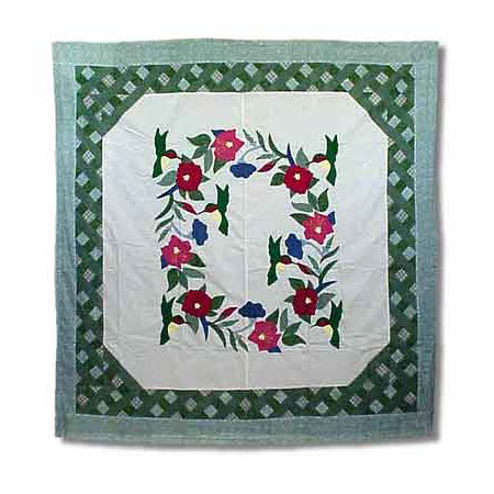 Cotton Floral Shower Curtain