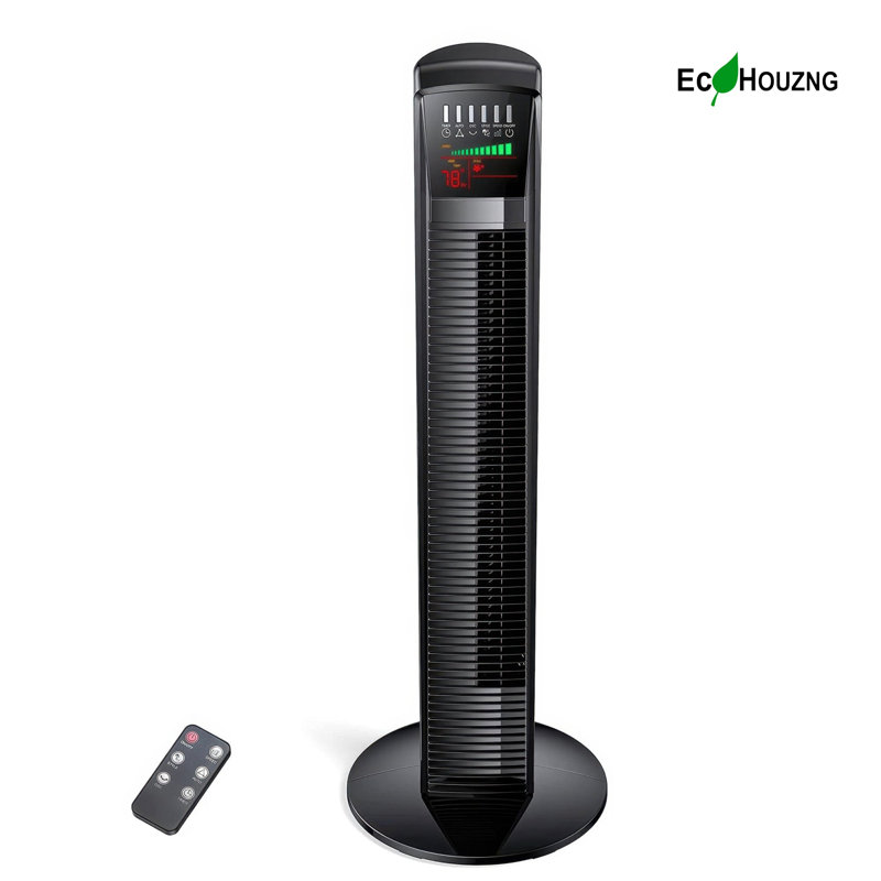 Ventilateur numérique de tour de 34 po Ecohouzng avec mode automatique intelligent et télécommande