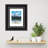 Arianah Black Picture Frame with Mat-1801404842