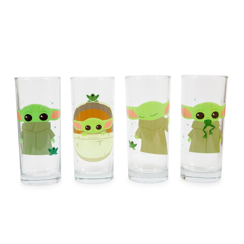 10 oz. Fine Silver Drinking Glass Set