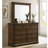 Traditional Wood Panel 6 pieces Bed set with Dresser, Mirror, Two Nightstands, Chest-1093264789