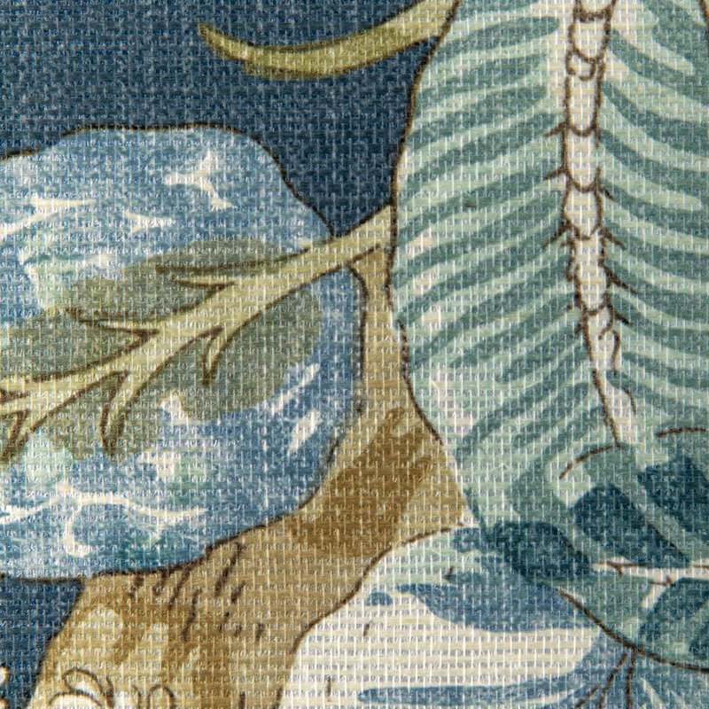 Kravet Design - W4201-535, Green/Brown/Dark Blue