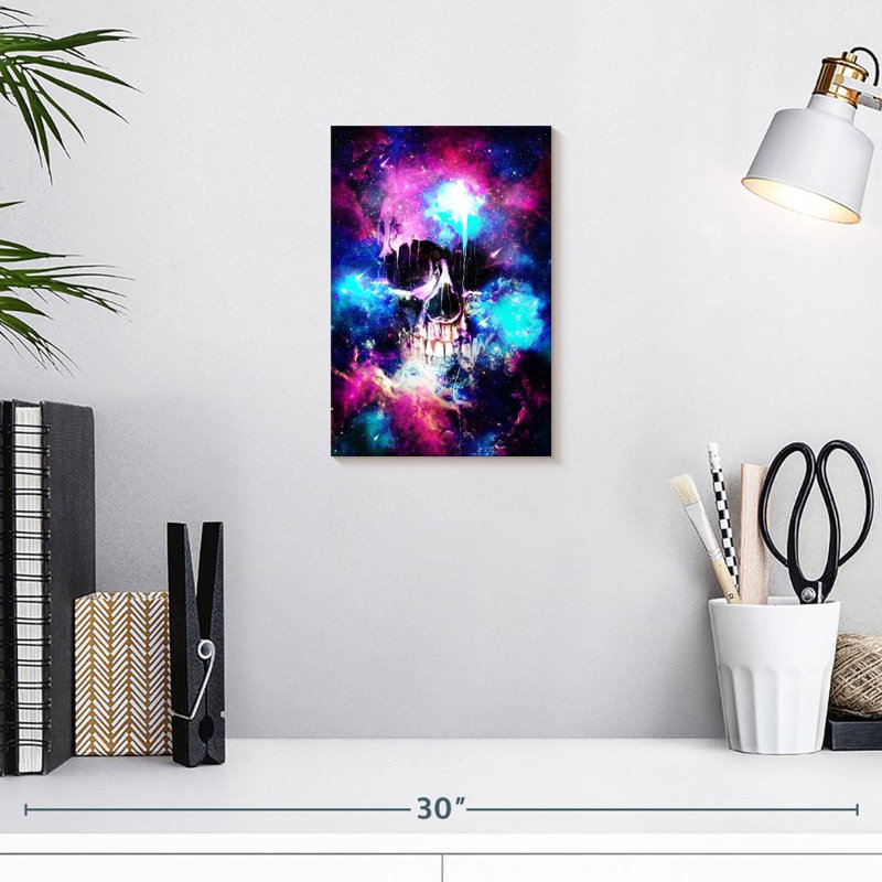 Crâne de l'espace Kerner I, H 12 po x l 8 po