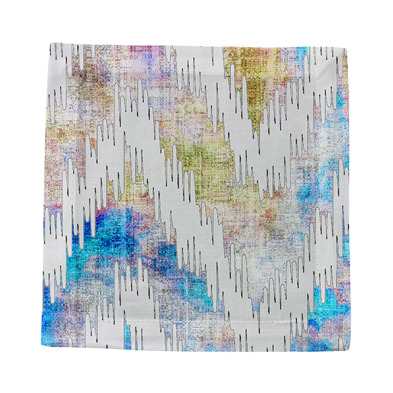 Cotton Blend Square Napkins, Coast