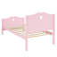 Lit plateforme en bois avec tête de lit-77292105
