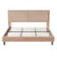 Lit simple moelleux simple et moderne avec dossier confortable et structure en bois stable, très grand-1990916951-1990916937