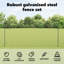 Fence Posts 44 Pcs U-Channel Steel-1173203123-1173203135