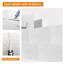 Panneaux muraux en faux marbre blanc 3D - paquet de 8 panneaux de lambris en polyuréthane pour la décoration intérieure