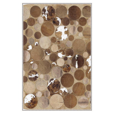 Stylish Woven Carpet (4 x 6 Feet), 100% Polyester, 0.3 in Pile Height | Antibacterial, Non-Slip PVC Dot Underside | Machine Washable, 3D Digital Printed Design | Perfect for Living Room, Bedroom & Office Decor
