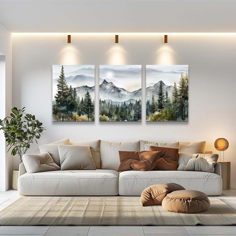 3 Piece Wrapped Canvas Print