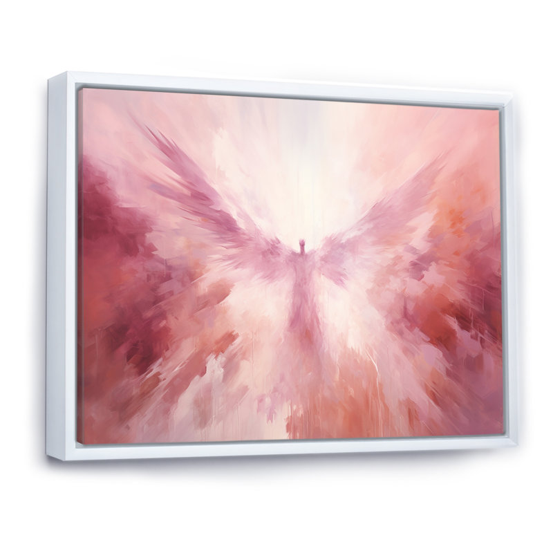 Ascension, aura de Christianisme, art mural Christianisme, Cadre flottant blanc, H 30 po x l 40 po