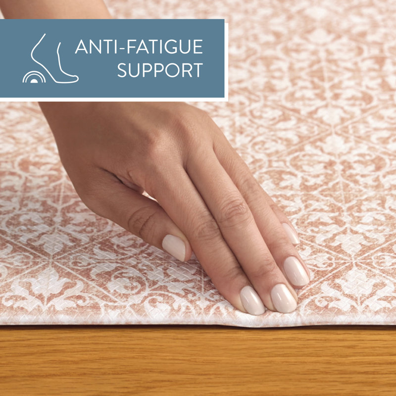 Comfort Plus Blue Rectangular Memory Foam Anti-Fatigue Mat