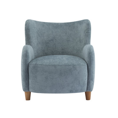 Reshami Wing Back Fabric Upholstered Accent Chair