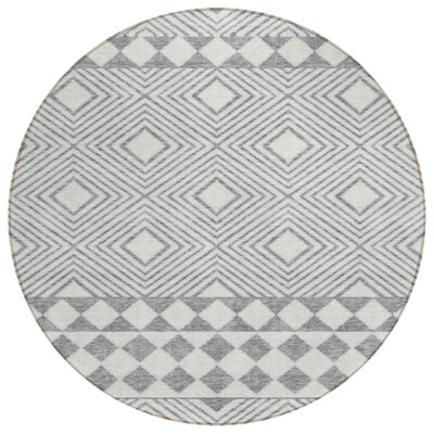 Maliana Washable Geometric Indoor / Outdoor Rug