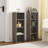 8-Tier Media Tower Rack