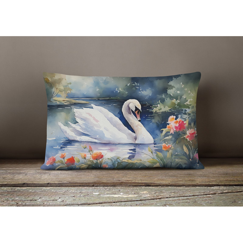  Housse et insert de coussin rectangulaire en polyester pour l'intérieur et l'extérieur