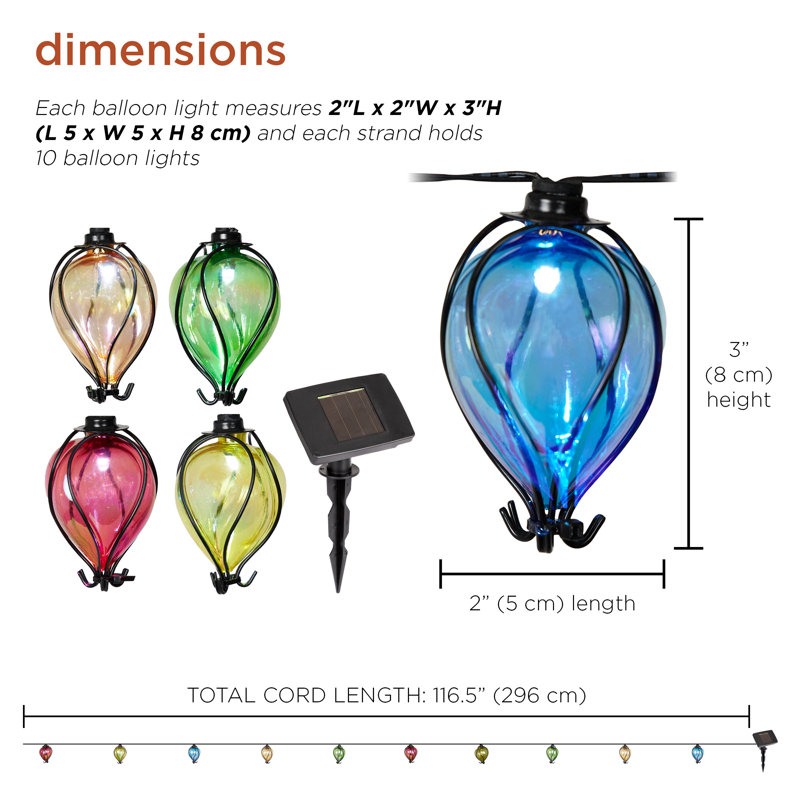 Guirlande lumineuse 116,5 "à DEL
