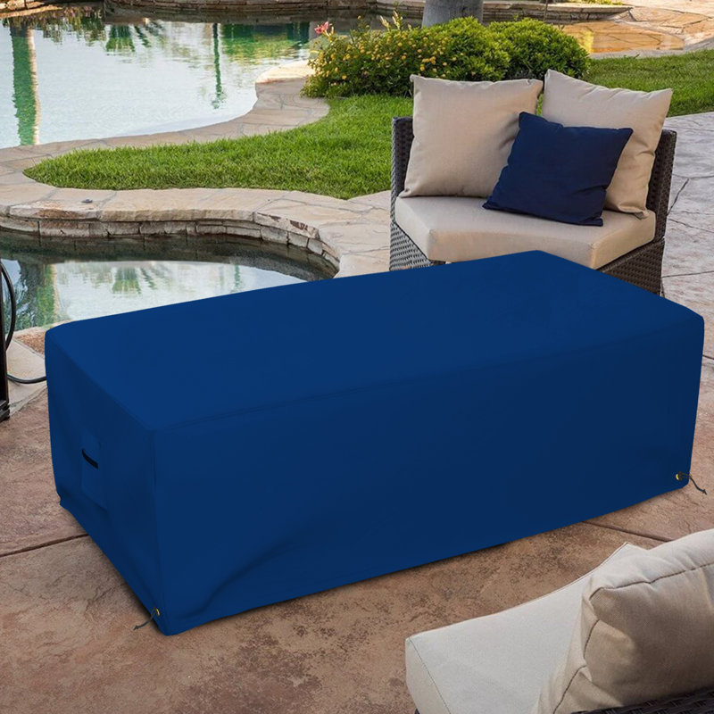 Outdoor Cover, 43.2cm H x 96.5cm W x 71.1cm D, Blue