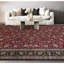 Jahan Wool Oriental Area Rug in Rust