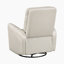  Wilner 35" Modern & Contemporary Glider Breathable Swivel Faux Leather Reclining Chair with 360° Swivel & Gentle Gliding-12703653