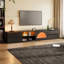 Console multimédia avec porte coulissante-1343872390