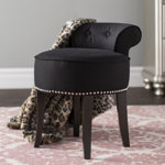 Tryphosa Solid Wood Accent Stool