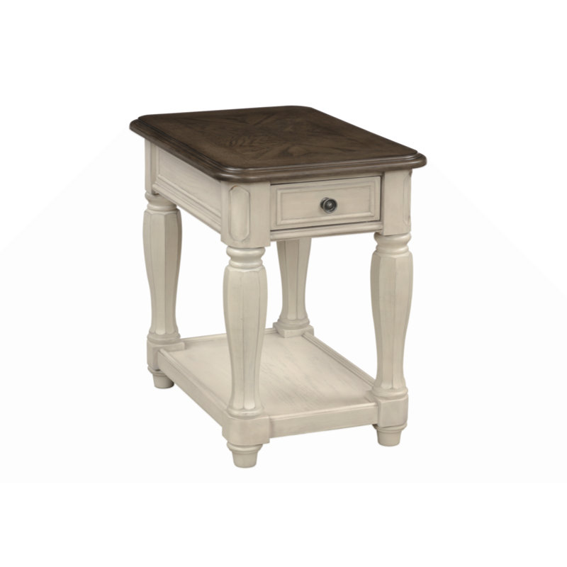Table d'appoint avec table d'appoint et table de bout en bois