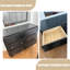 Armoire d'appoint en bois manufacturé noir massif-222850322