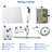 12" Pressure Balanced Rain Shower System With Handheld Spray-113914487