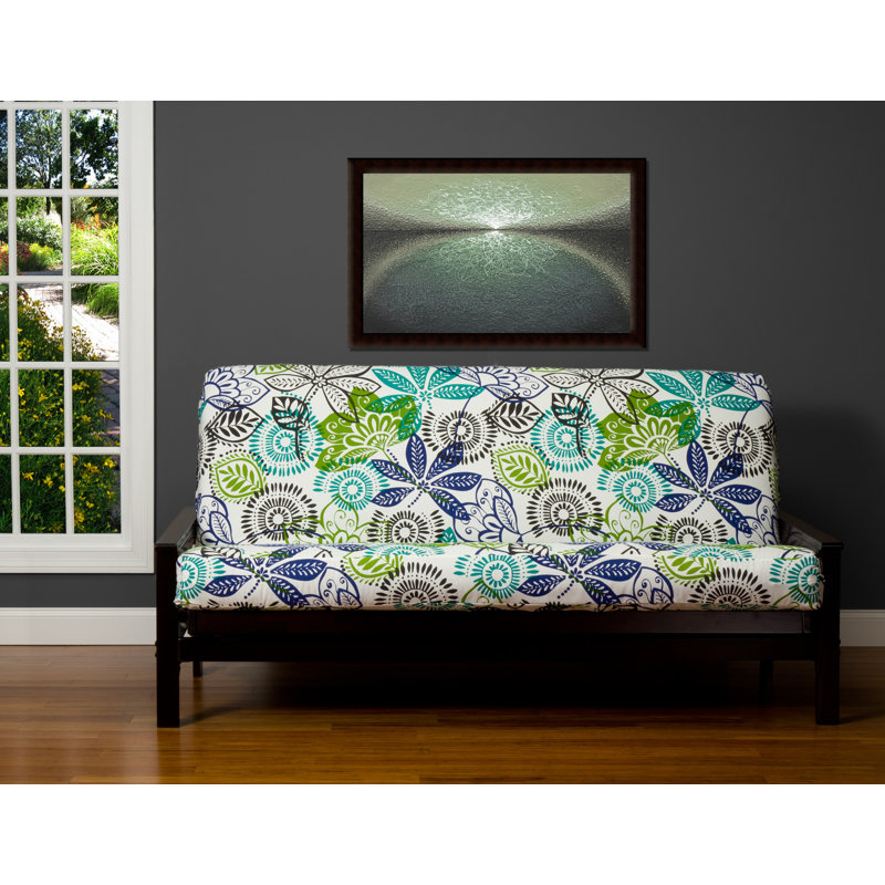 Housse pour futon à coussins carrés/rectangulaires Arguello, 6 po Double
