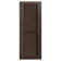Straight Top Open Louvre Shutters Pair