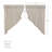 Peltier Cotton Striped Swag Window Valance