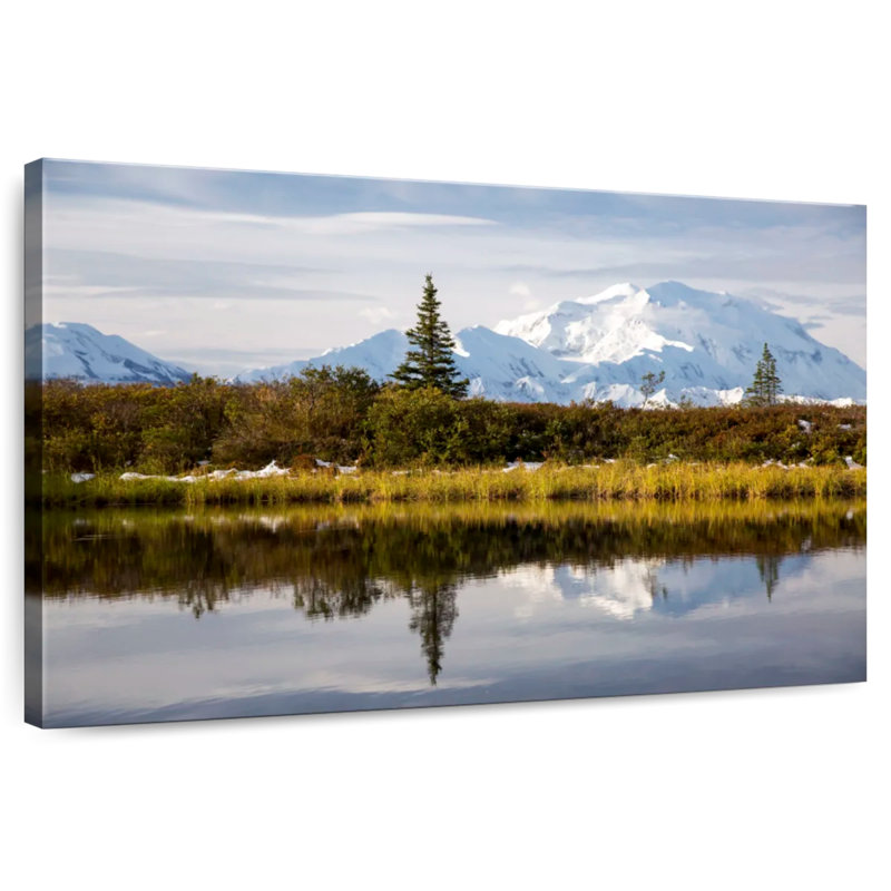 Alvord Denali Greenwoods, 32" H x 48" W