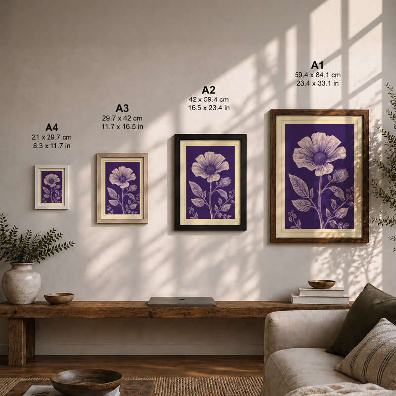 Bloom Botanical - Print, Unframed, A2 - 59.4 x 42.0 cm