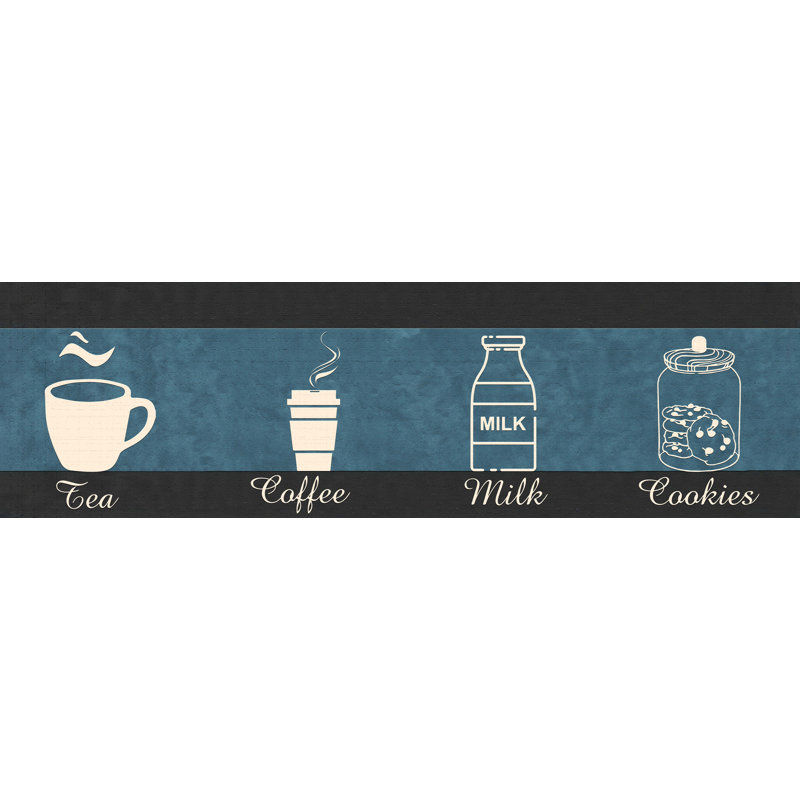 Bordure de papier peint à peindre L 15 pi x l 7 po Akeyah Coffee
