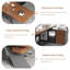 Bureau de direction en L 94,49 po en bois massif-2068013905