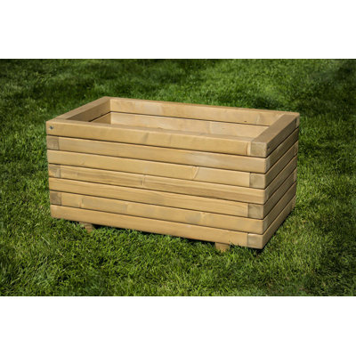 Buckman Handmade Wood Planter Box