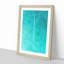 Plane In The Sky Painting - Single Picture Frame Print on MDF-56862759-56862762