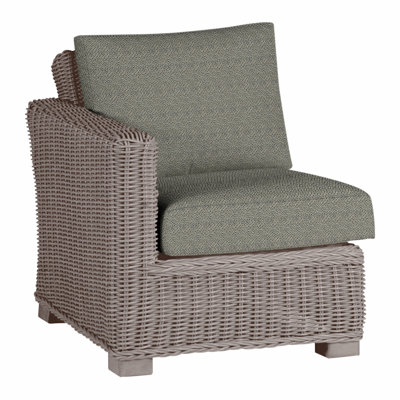 Rustic Woven Sectional Left