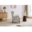 Chaise d'appoint moderne avec pieds en bois rétro