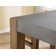 Aston 6 Piece Dining Set With 42"W Dining Table Four 15"W Square Stools And 1 Buffet Console Table
