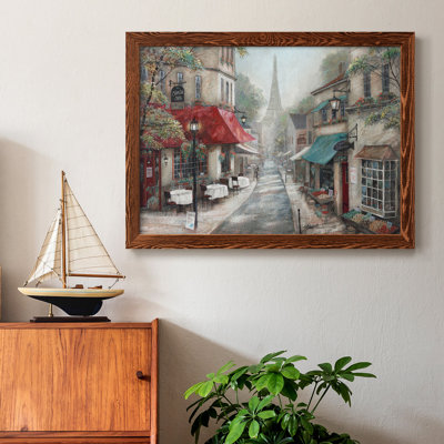 " Eiffel View From Charlie's Café "