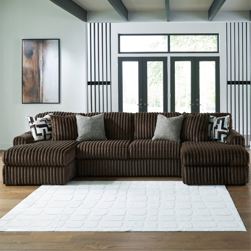 Canapé modulaire 3 pièces avec méridienne Midnight-Madness