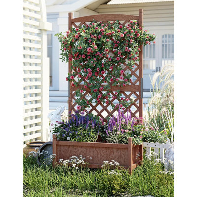 Wood Raised Garden Bed