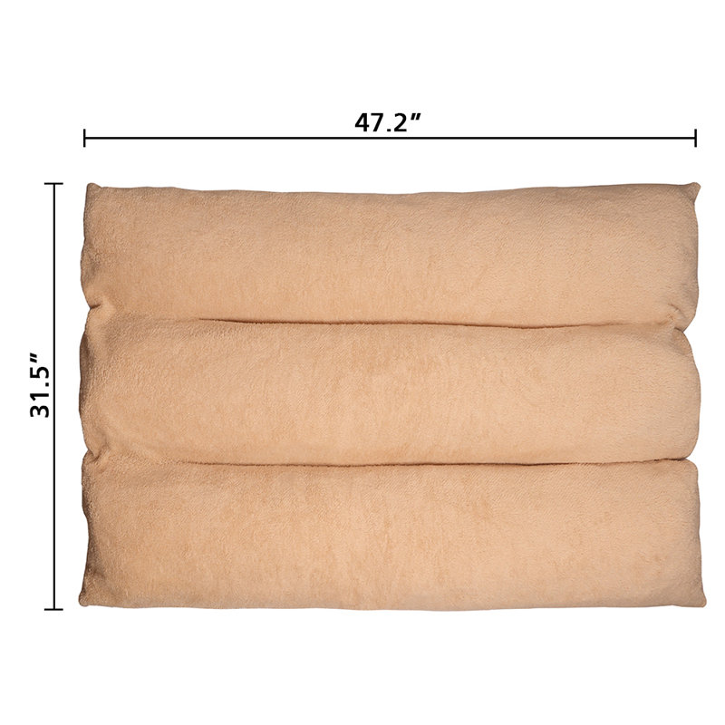 Lit pour chien avec coussin Goldie, Grand (l 47,2 po x P 31,5 po x H 3 po)