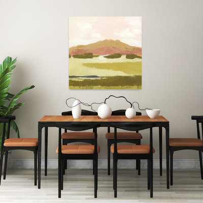 Contemporary Art Abstract Contemporary Landscape Nature Art by Mackenzie Nelson - Wrapped Canvas Print